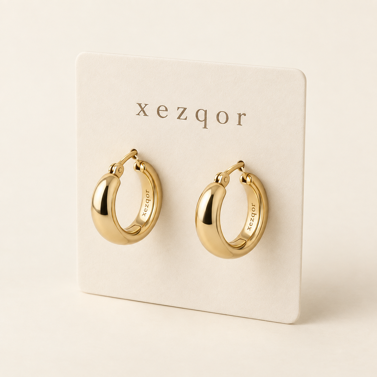 xezqor Orbit Everyday Hoop Earrings